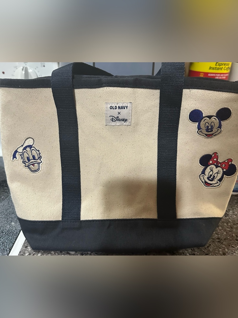 OLD NAVY/ DISNEY COLLAB CANVAS TOTE- SMALL
